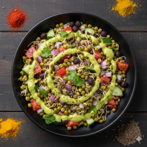 mix sprout healthy salad